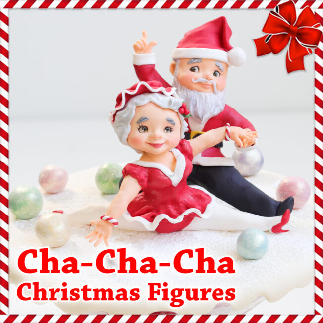 cha cha cha Christmas figures