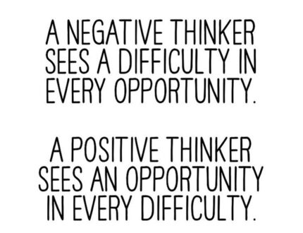 Negative thinker