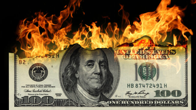 Burning capital