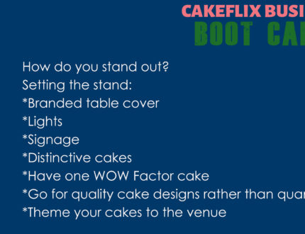 How to stand out at a cake show