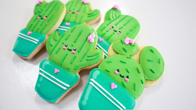 beginners sugar cookies side angle 2