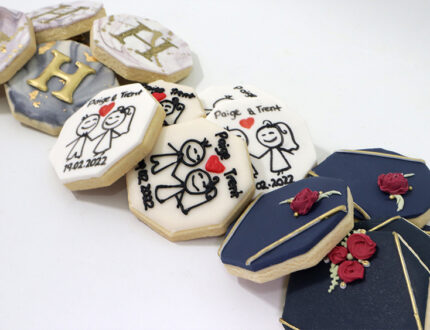 wedding cookies spread