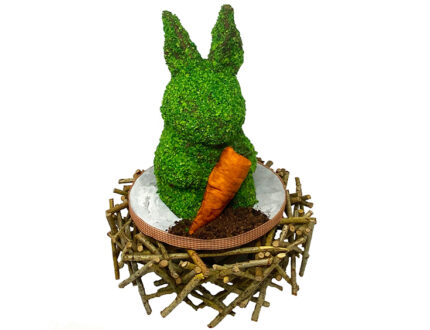 Topiary Bunny full shot