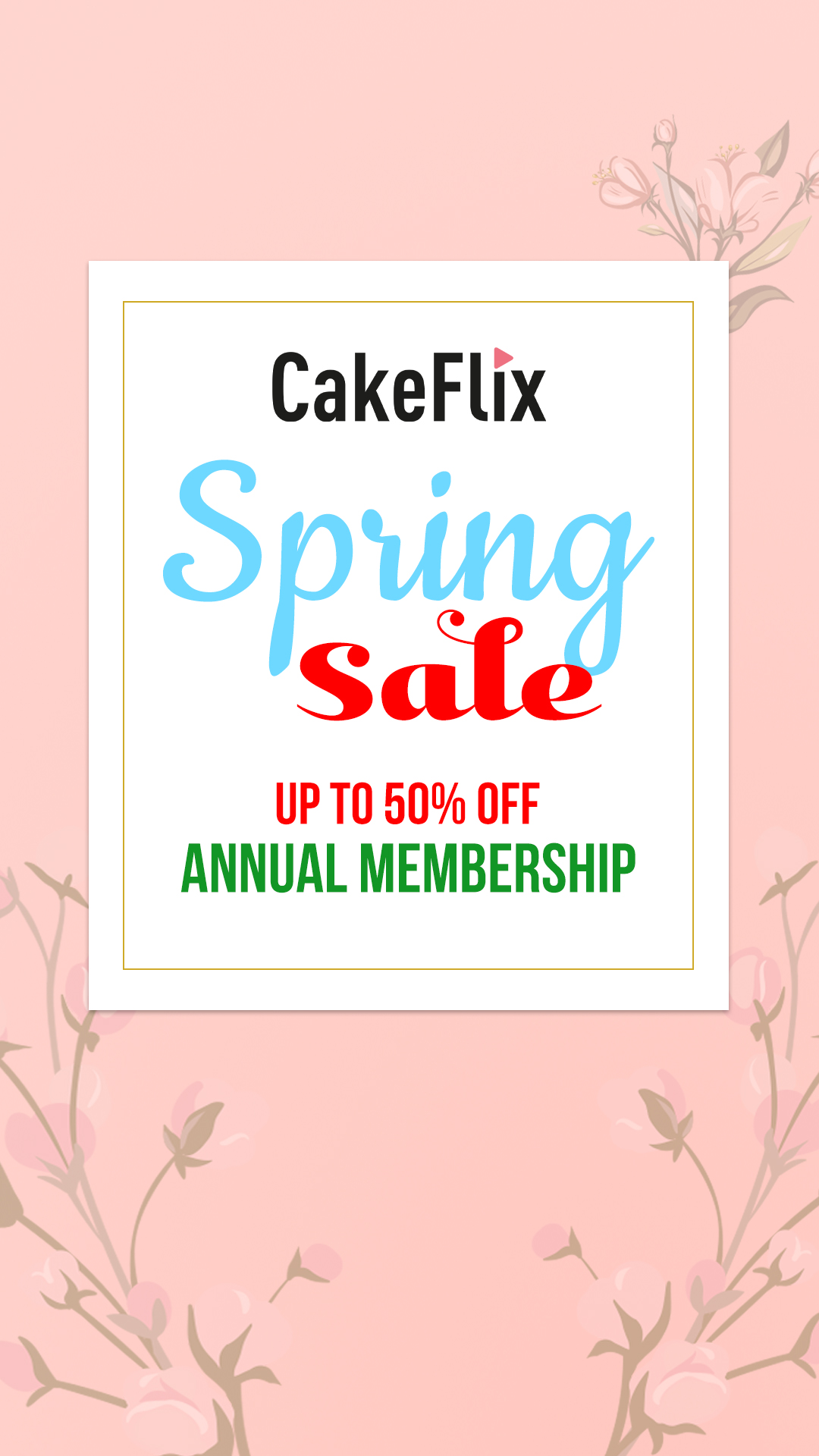 Spring Sale