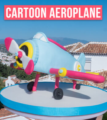 cartoon aeroplane archive image