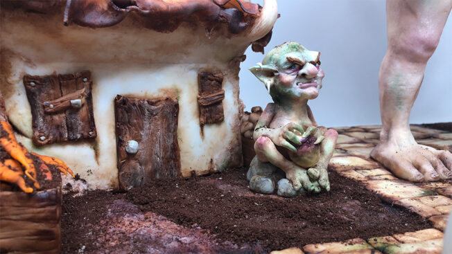 Goblin village close up