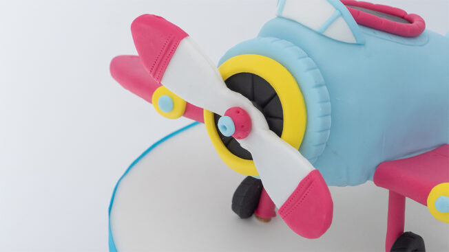 Cartoon aeroplane propeller