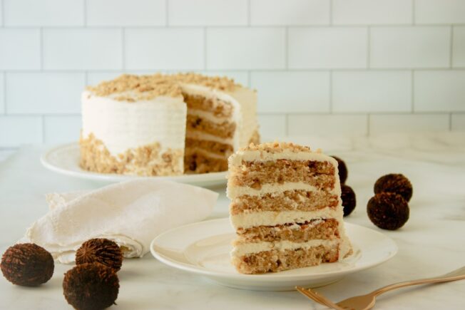 Walnut cake