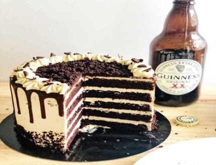 Malted chocolate 7 Stout layer cake