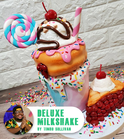 Deluxe Milkshake Cake