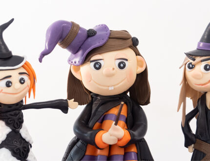 Three Little Witches Close Up