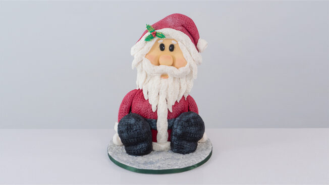 Knitted Santa Full
