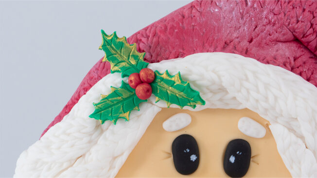 Knitted Santa Holly