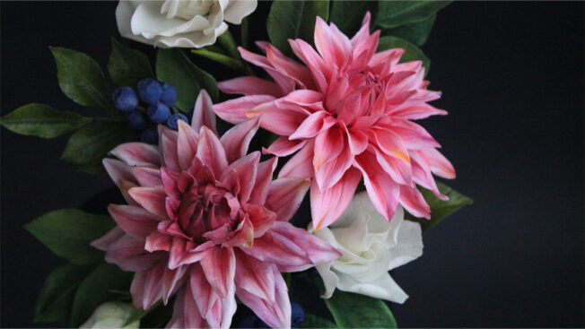 Dahlia Flower Pink