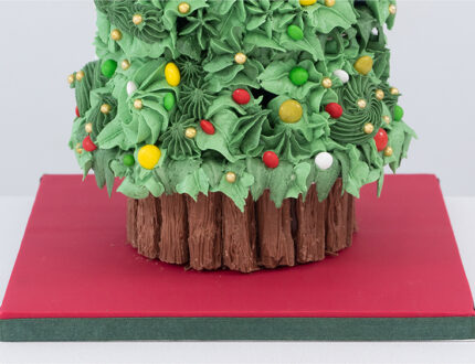 Cupcake Christmas Tree Trunk