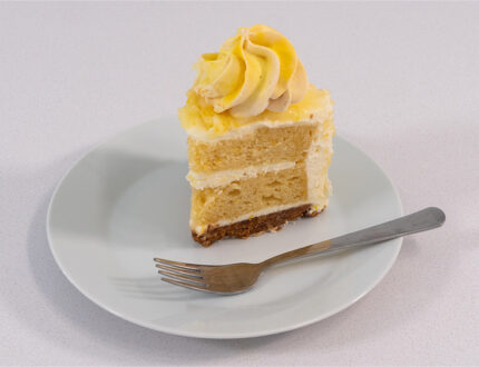 Layered Lemon Cake Slice