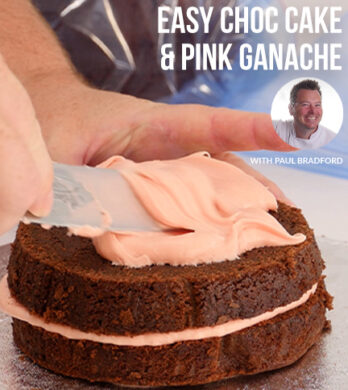 Easy Choc cake & ganache feature