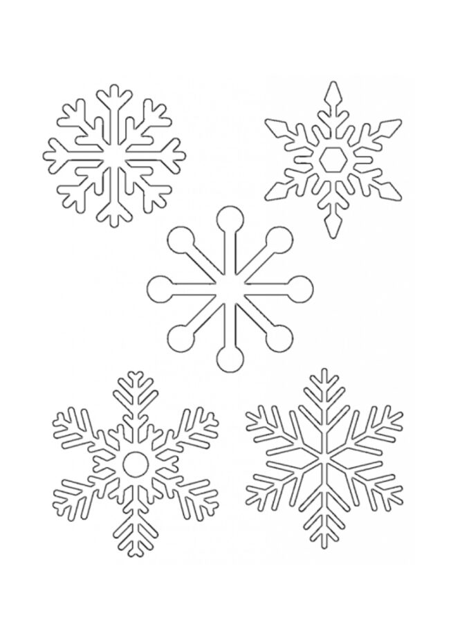 Medium-Snowflake-Template