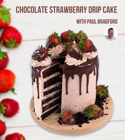 Chocolate Strawberry Drip Cake Archive