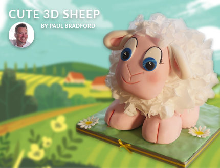 Cute 3D Sheep
