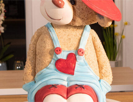 Teddy Valentine Dungarees