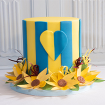 Ukraine cake plain