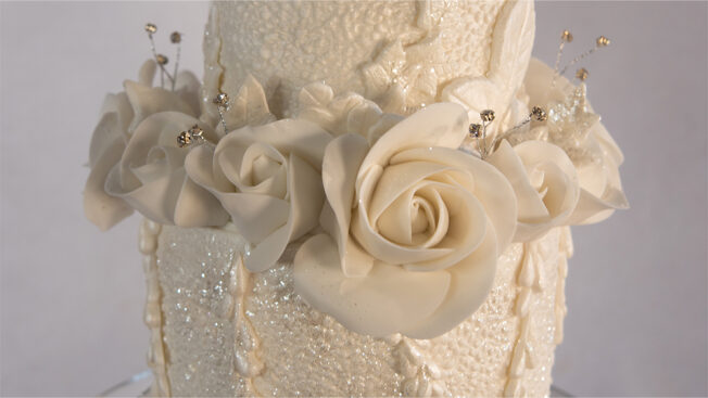 Diamond Wedding Cake middle