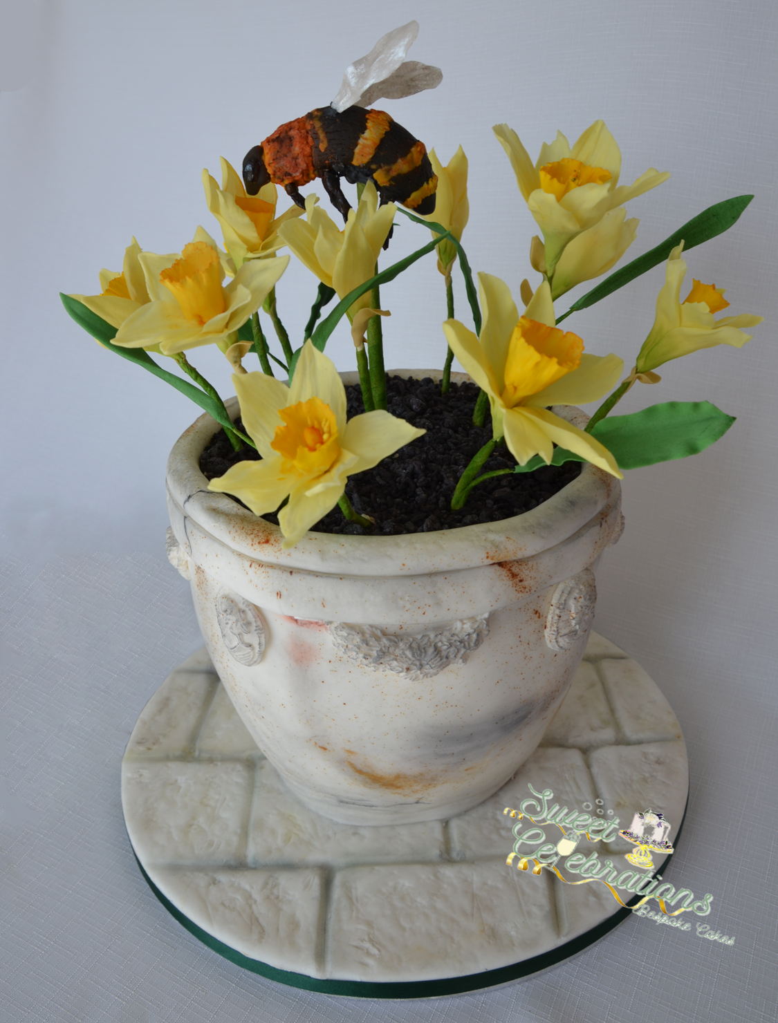 Sandra  Bibby - Antique Flower Pot - April 2022
