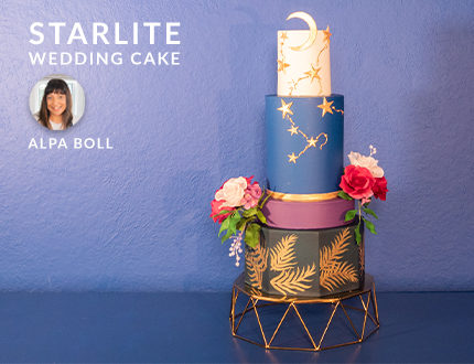 Starlite Wedding Cake