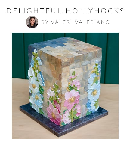 Delightful Hollyhocks – Bite Sized