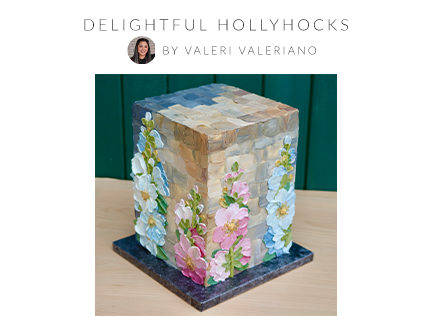 Delighful Hollyhocks