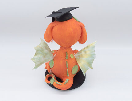 Graduation dragon back