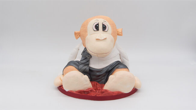 Monkey mascot full