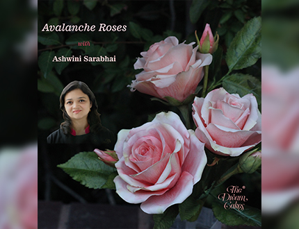 Avalanche Roses Sugar Flower Tutorial with Ashwini Sarabhai - CakeFlix