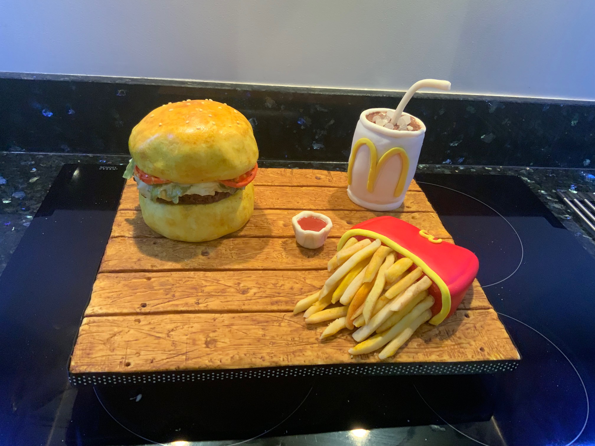 Sue Williams - Burger and Chips - October 2022