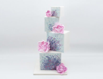 Abstract wedding cake main