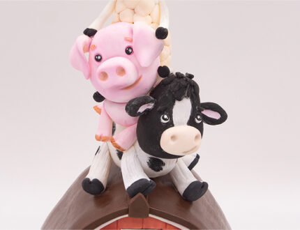 Farmyard fun pig cow