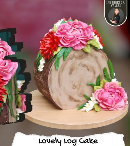 Lovely Log Cake