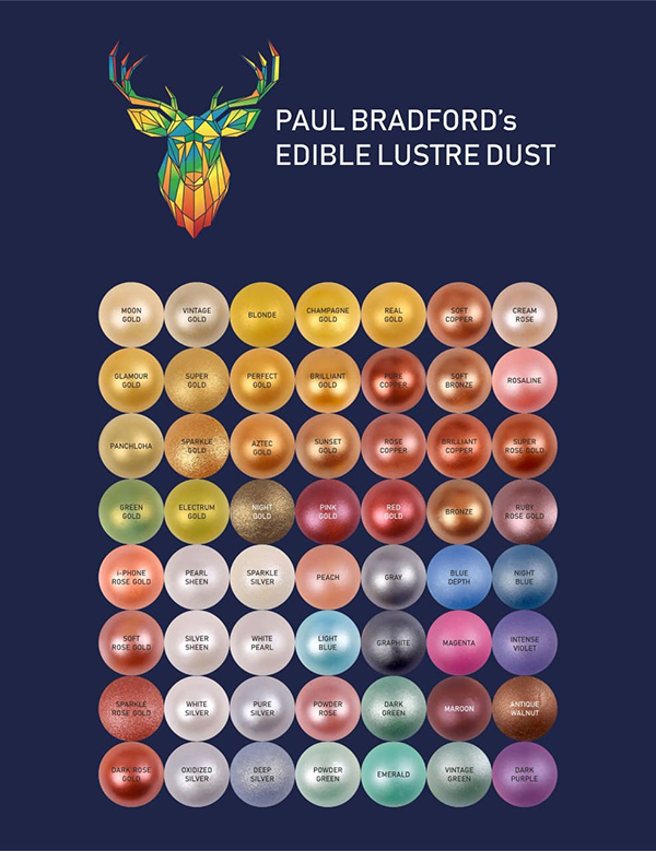 Paul Bradford Lustre Dusts