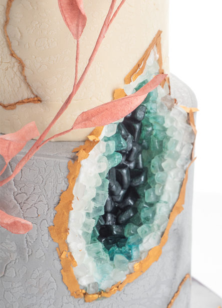 Geode Cake Tutorial (click)