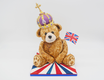 Coronation teddy bear feature