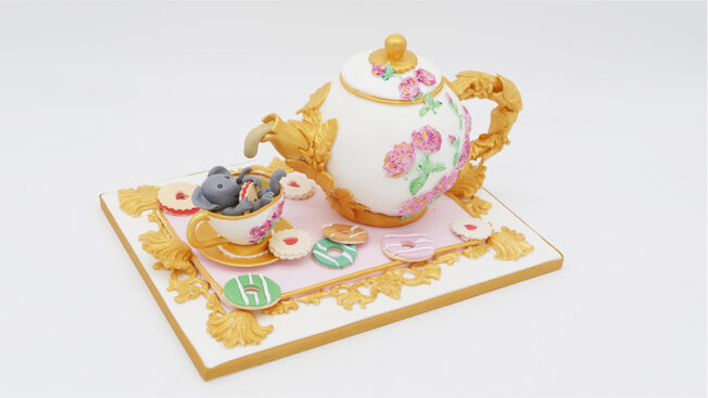 Teapot & teacup set main