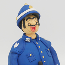Policeman plain