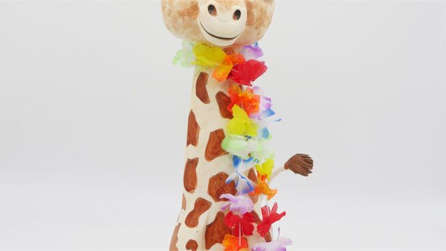 Summer giraffe neck