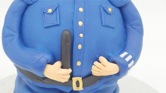 Policeman batton