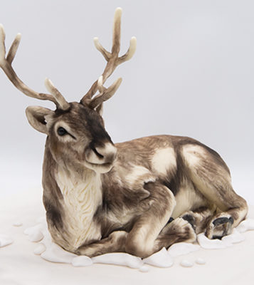 Sculpted Reindeer