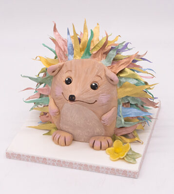 Hedgehog cake tutorial