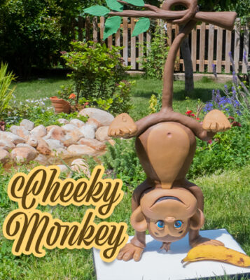 Cheeky Monkey cake tutorial