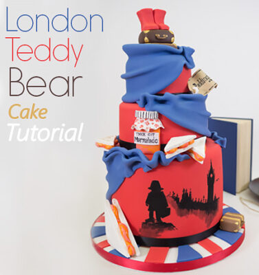 London Bear cake tutorial