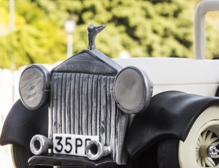 Vintage Car cake tutorial